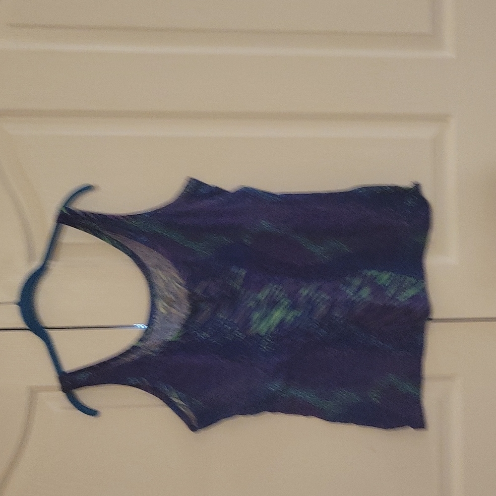 OP Ocean Pacific Tank Leopard Print Juniors XL 15/17